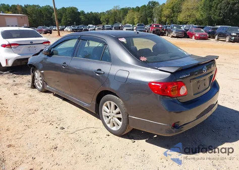 2010 Toyota Corolla S z USA, uszkodzony, nr VIN 2T1BU4EEXAC470133